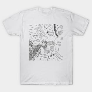 The Map of Mathematics T-Shirt